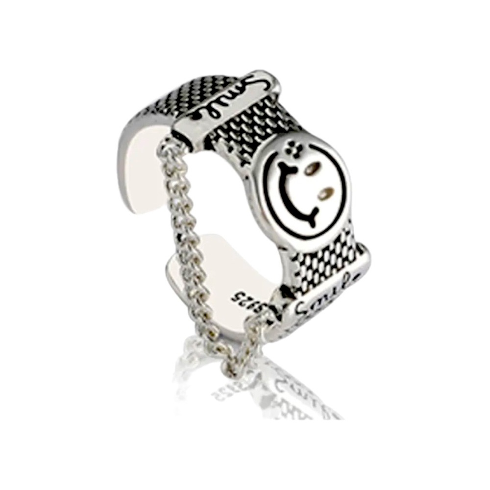 RING S925 Smiley Chain Adjustable